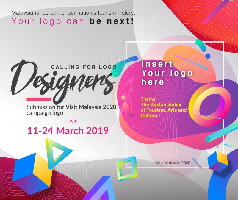 CALL FOR ENTRIES: VISIT MALAYSIA 2020 LOGO COMPETITION