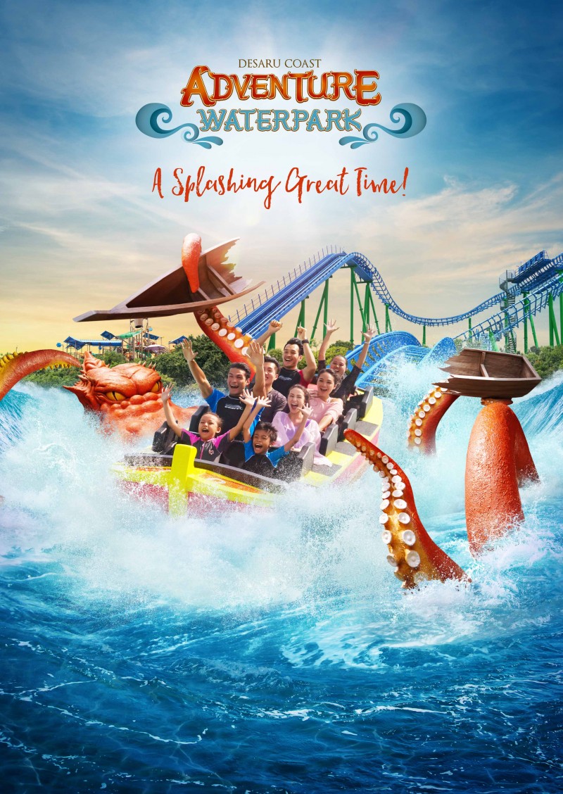 KICK-START YOUR ‘SPLASHING’ HOLIDAYS AT  DESARU COAST ADVENTURE WATERPARK