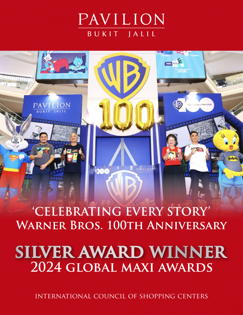 PAVILION REIT TRIUMPHS AT THE ICSC GLOBAL MAXI AWARDS 2024