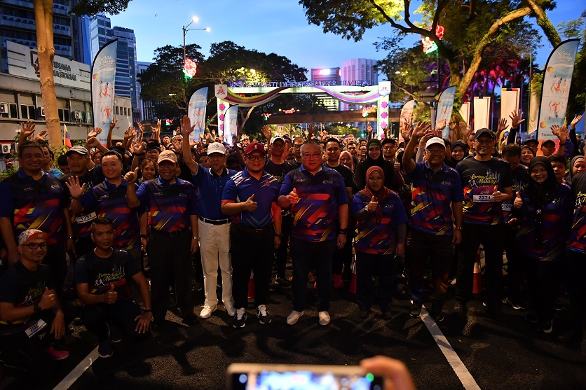 LARIAN SANTAI DAN MAJLIS PELANCARAN LAGU KEMPEN “INILAH MASANYA, CUTI-CUTI MALAYSIA”