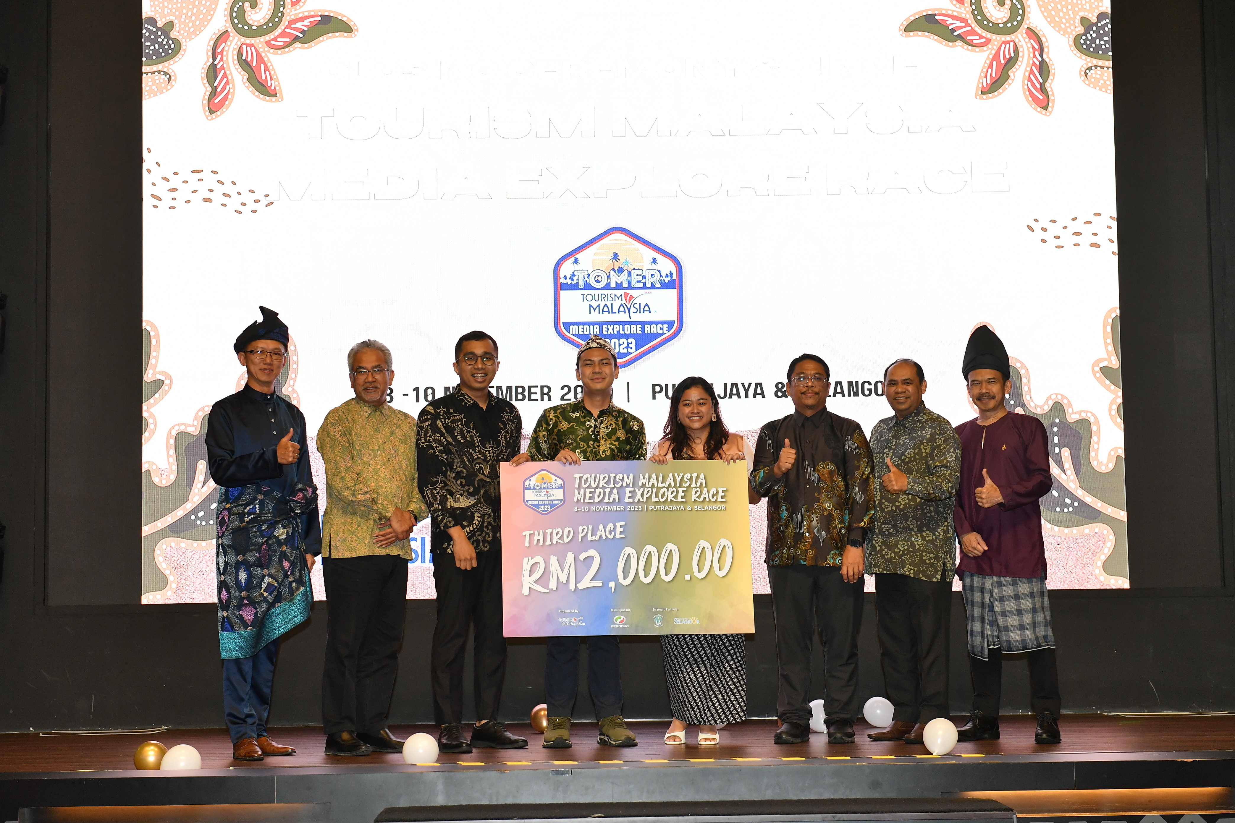 TOURISM MALAYSIA MEDIA EXPLORE RACE (TOMER) 2023 ATTRACTS INTERNATIONAL PARTICIPATION TO PROMOTE TOURIST ATTRACTIONS IN PUTRAJAYA & SELANGOR