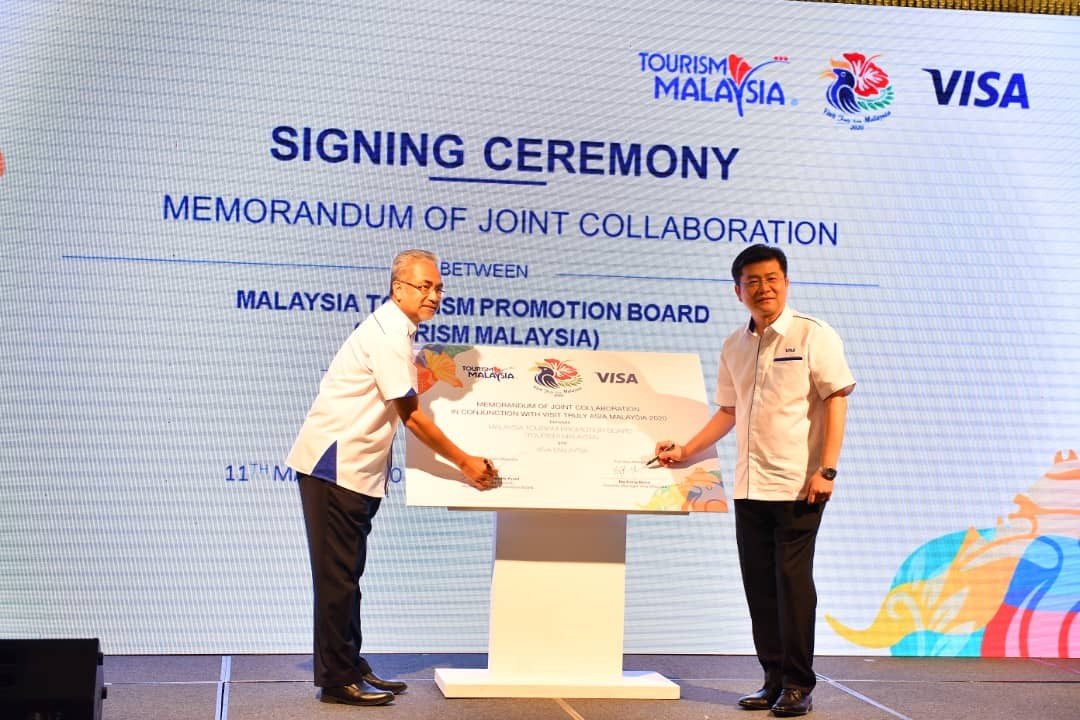 Visa and Tourism Malaysia Enter into Strategic Partnership to Grow Tourism to Malaysia