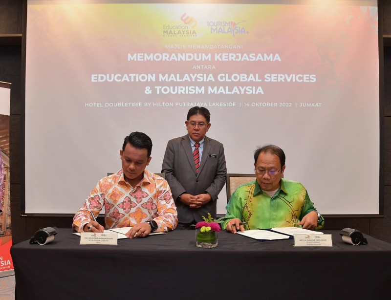 KERJASAMA TOURISM MALAYSIA – EMGS TINGKATKAN PROMOSI PELANCONGAN PENDIDIKAN