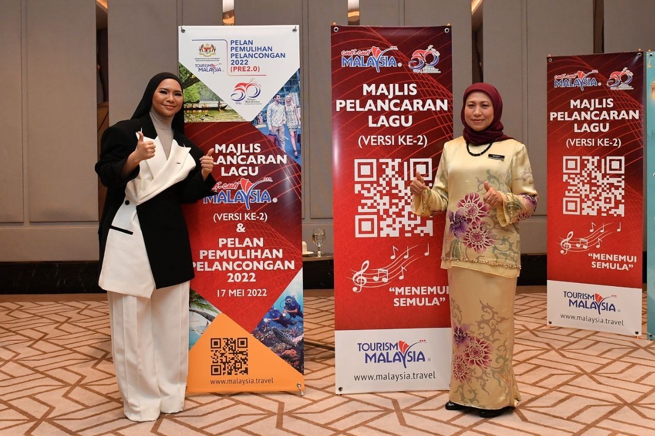 MOTAC LANCAR PELAN PEMULIHAN PELANCONGAN 2022 & LAGU CUTI-CUTI MALAYSIA VERSI KEDUA