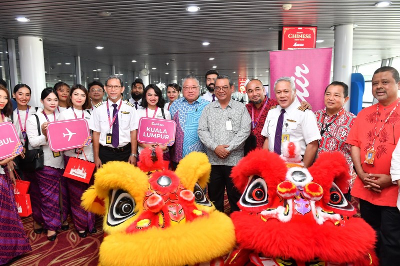 MALAYSIA WELCOMES INAUGURAL BATIK AIR FLIGHT FROM ISTANBUL TO KUALA LUMPUR