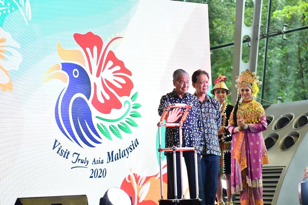 MALAYSIA PRIME MINISTER LAUNCHES  VISIT MALAYSIA 2020 CAMPAIGN LOGO
