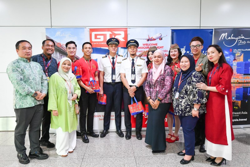 TOURISM MALAYSIA AND VIETJET AIR CELEBRATE FIRST HANOI-KUALA LUMPUR FLIGHTS