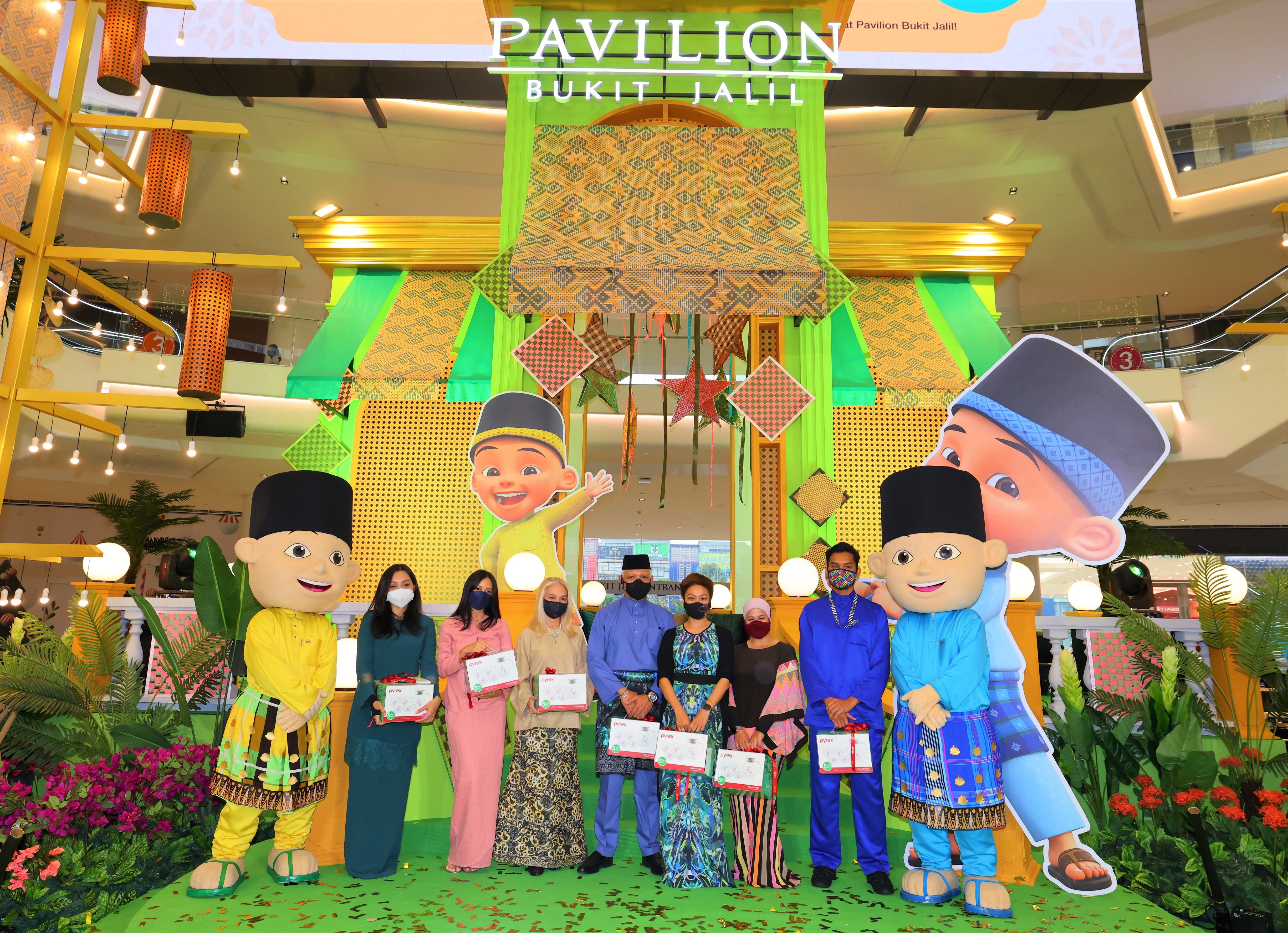 PAVILION BUKIT JALIL WELCOMES SHOPPERS TO ‘RAYA BERSAMA’ WITH  UPIN & IPIN AND LOCAL CELEBRITIES THIS FESTIVE SEASON