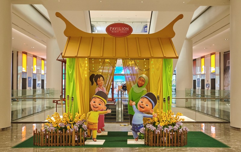 PAVILION BUKIT JALIL WELCOMES SHOPPERS TO ‘RAYA BERSAMA’ WITH  UPIN & IPIN AND LOCAL CELEBRITIES THIS FESTIVE SEASON