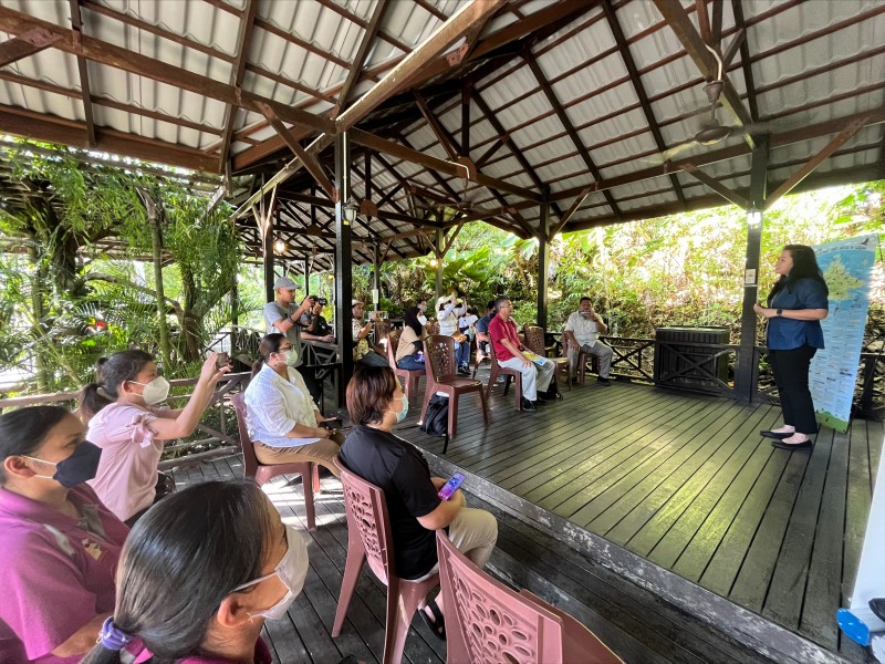 TOURISM MALAYSIA SABAH & SANDAKAN BORNEO BIRD CLUB LAUNCH SABAH BIRDING FUN MAP