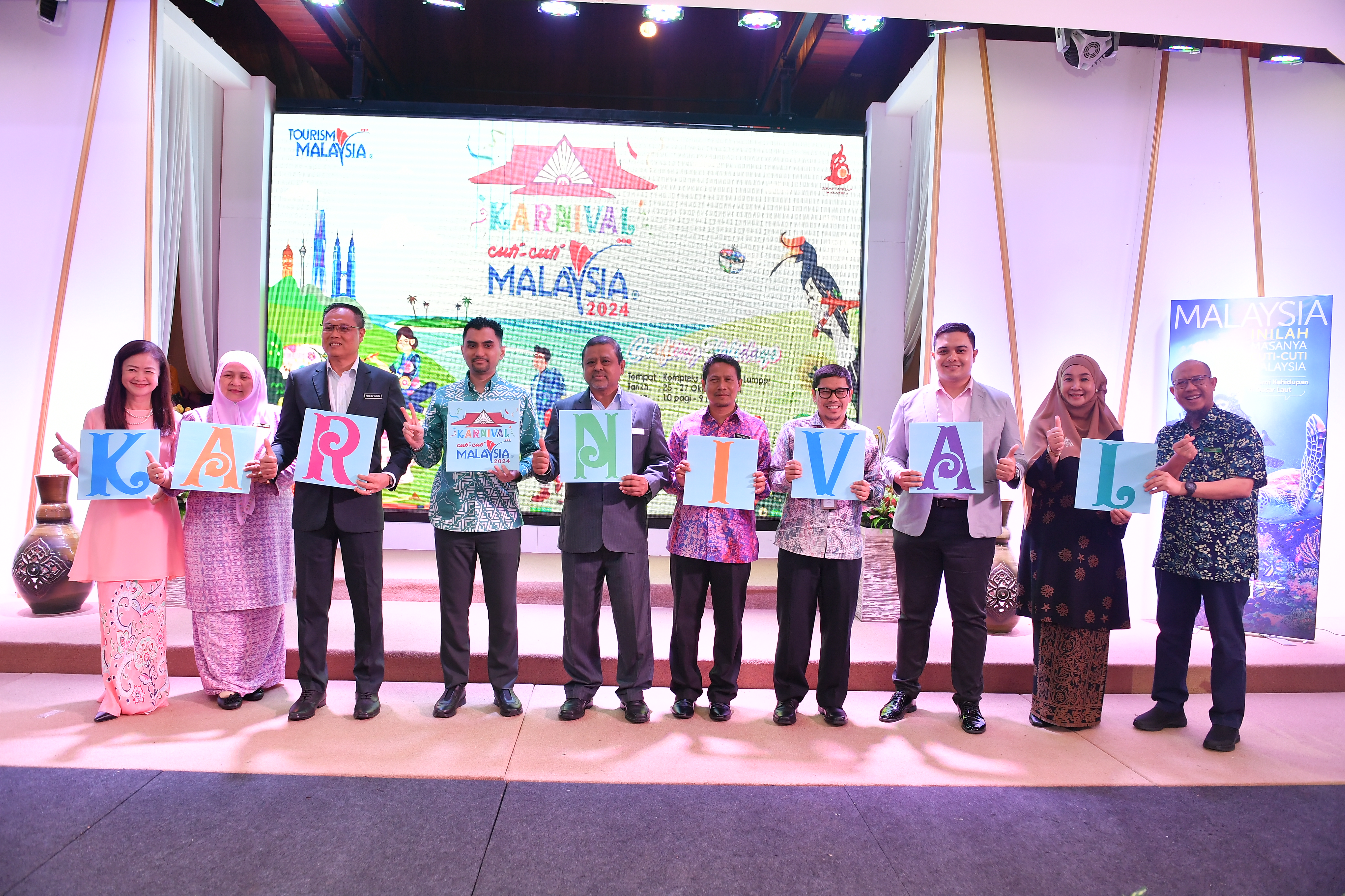 KARNIVAL CUTI-CUTI MALAYSIA 2024 MENAMPILKAN KECERIAAN PELANCONGAN, SENI DAN BUDAYA DENGAN TAWARAN DISKAUN SEHINGGA 50%