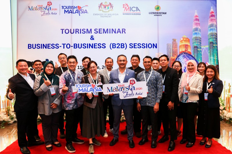 TOURISM MALAYSIA ADVANCES PROMOTIONAL EFFORT IN CENTRAL ASIA THROUGH SEMINAR AND B2B ENGAGEMENTS IN UZBEKISTAN