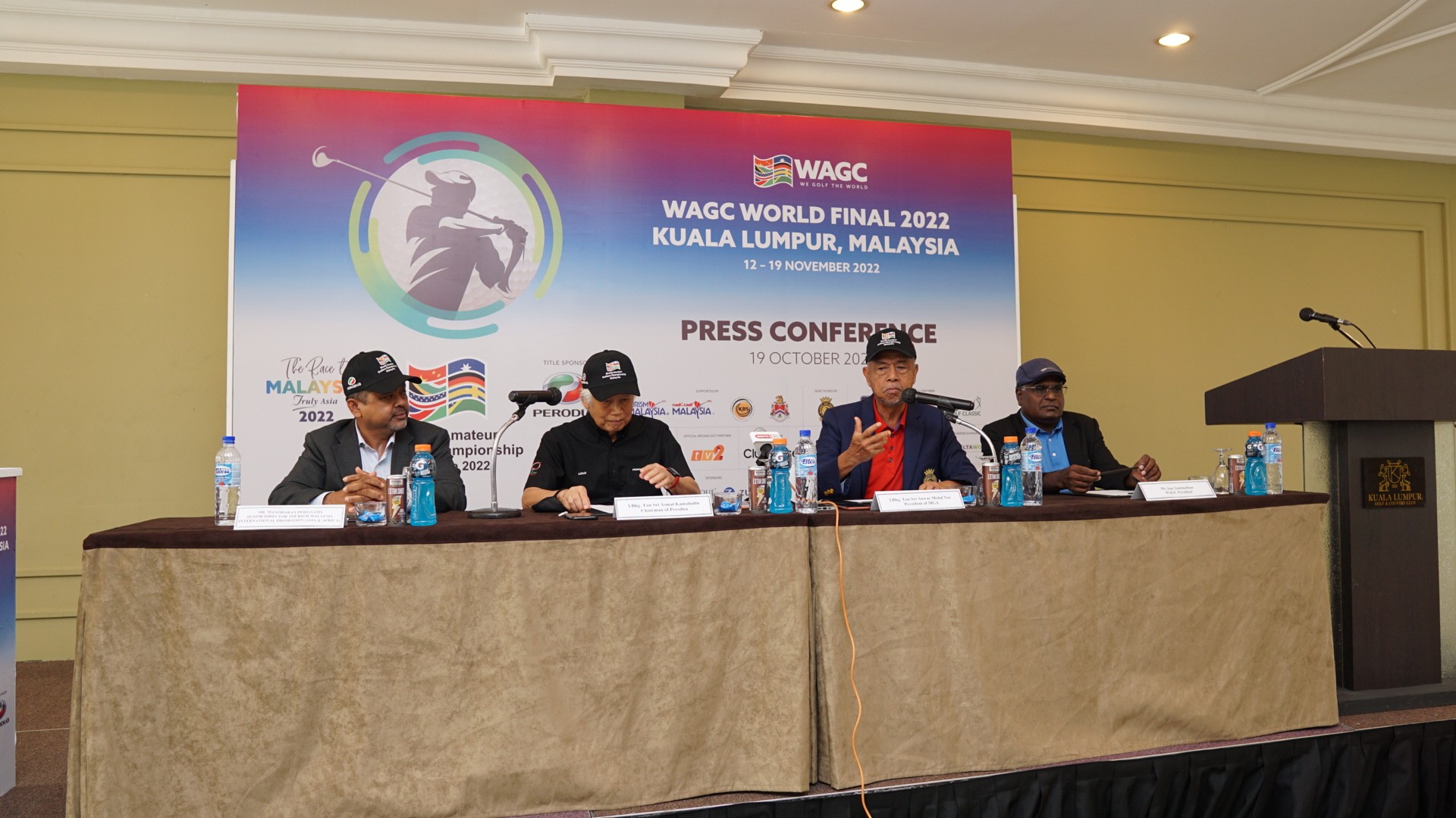 WORLD AMATEUR GOLFERS CHAMPIONSHIP (WAGC), WORLD FINAL 2022 – THE RACE TO MALAYSIA