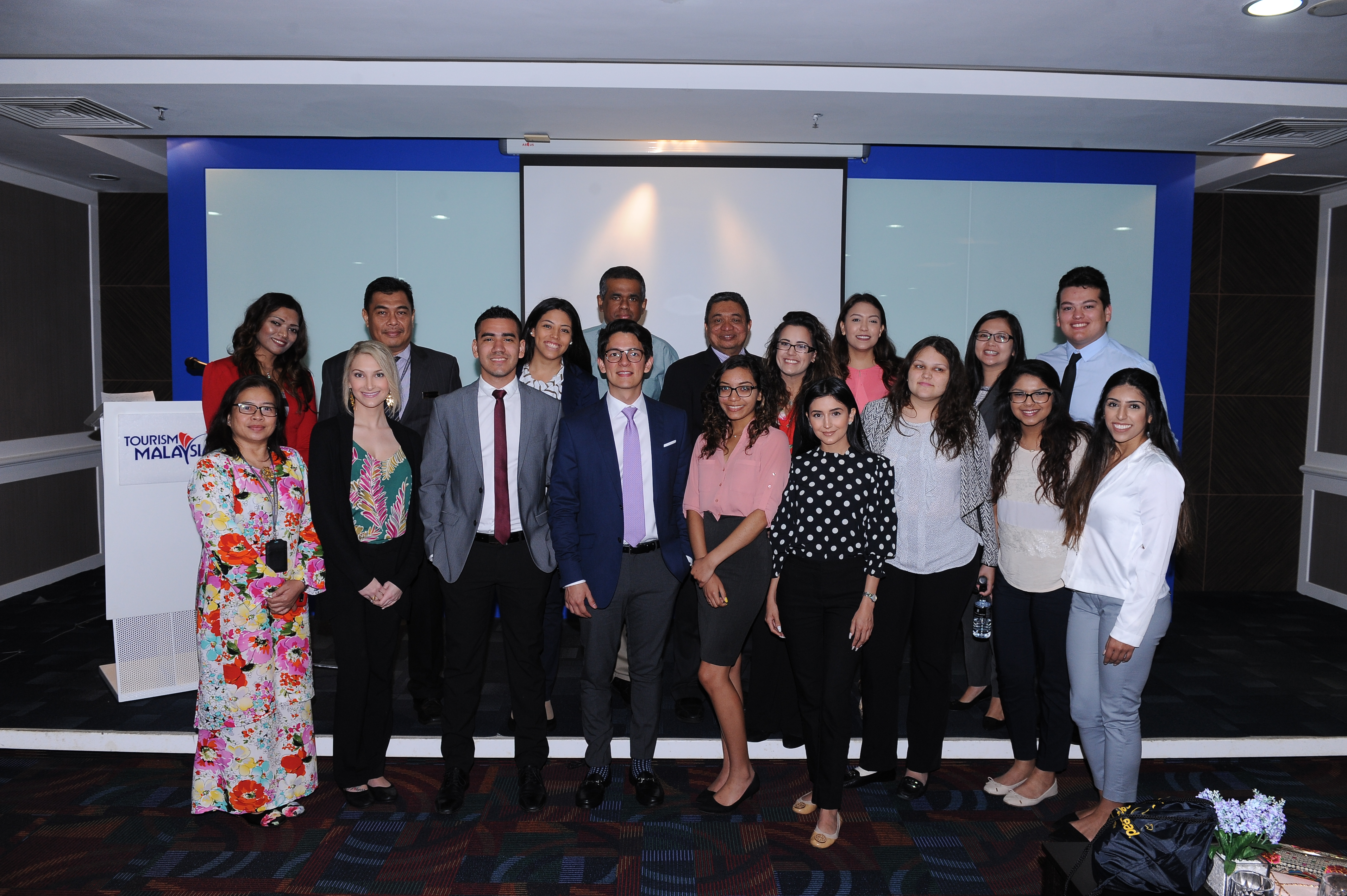 Tourism Briefing for student from St Mary University, Texas, USA