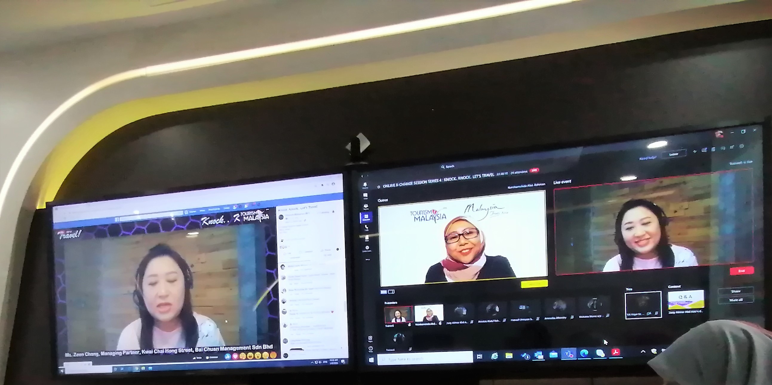 X Change Session Series 4/2020 (Online) Knock..Knock.. Let's Travel !!! Desaru Coast Malaysia, Kwai Chai Hong Street, KL and Saujana Hotel Sdn Bhd