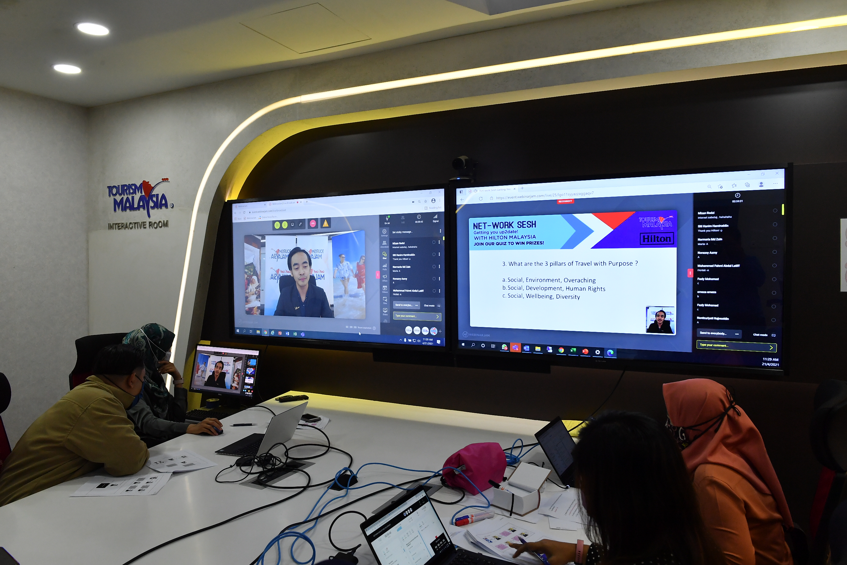 Net-Work Sesh: Getting you Up2Date! Siri 2/2021 with Hilton Malaysia