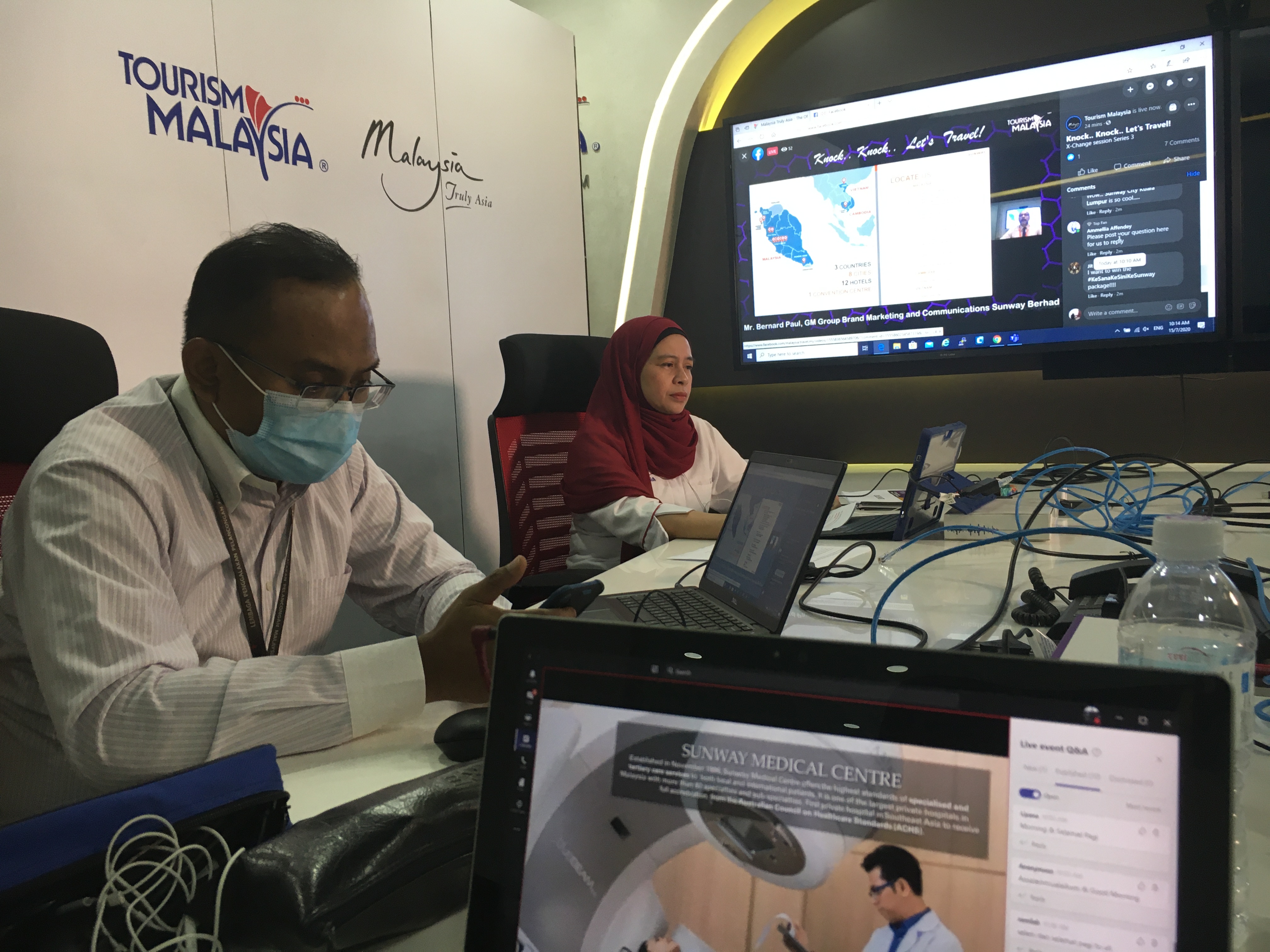 X-Change Session Series 3/2020 (Online) Knock..Knock.. Let's Travel!! Sunway Bhd, Only World Group and LocaLocal Sdn Bhd.