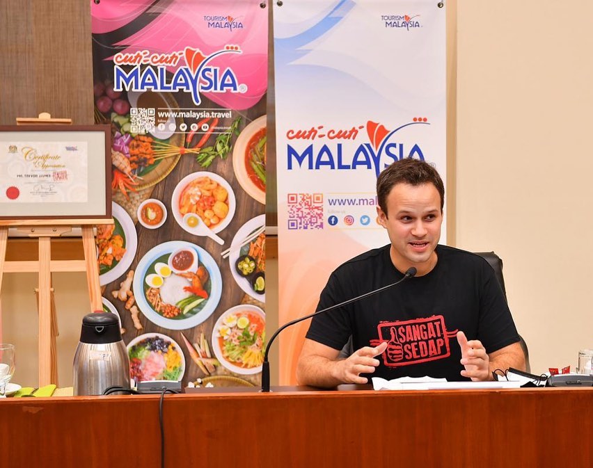 Certificate of Appreciation to The Food Ranger "The Ultimate Malaysia Road Trip" by Minister of Tourism, Arts and Culture Malaysia