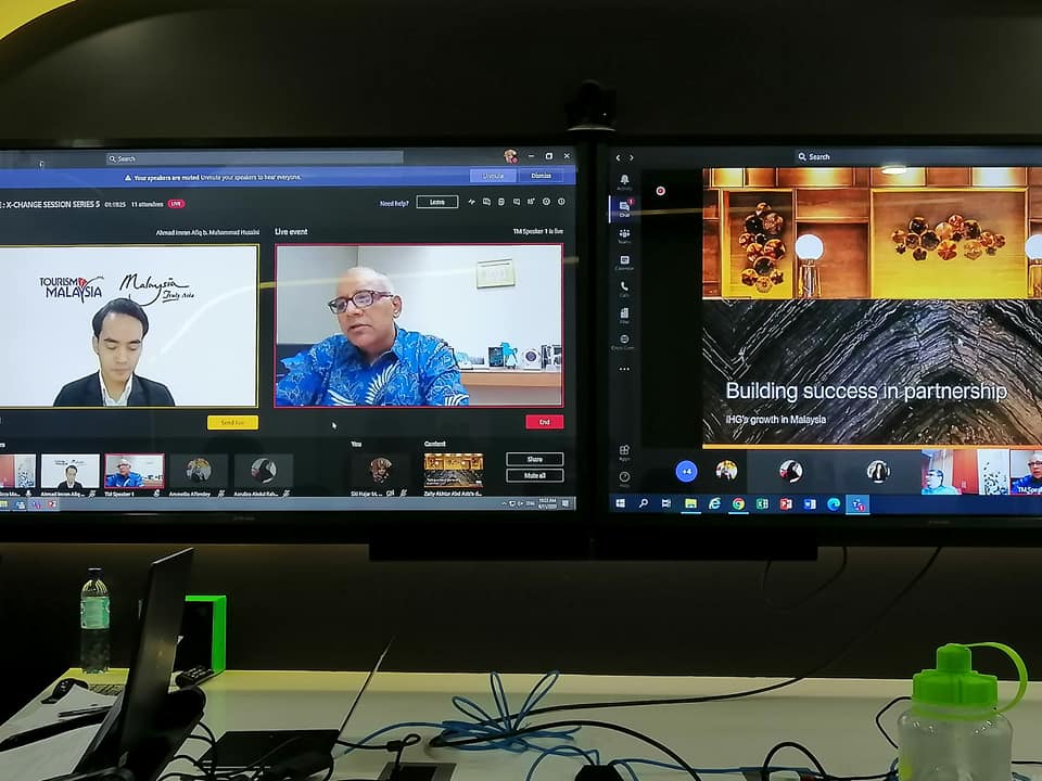 X-Change Session Series 5/2020 (Online) Knock-Knock Let's Travel..... Gamuda Cove, Intercontinental Hotels Group & D' Artisan Cheese.