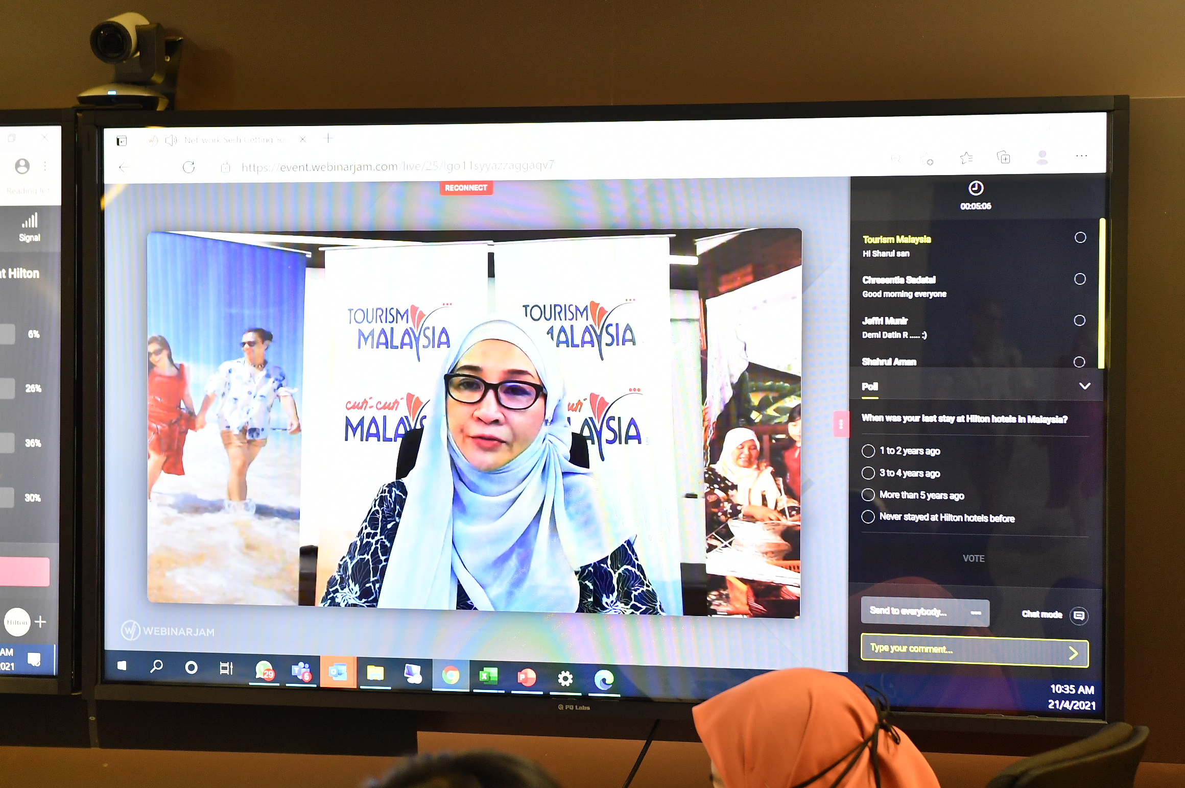 Net-Work Sesh: Getting you Up2Date! Siri 2/2021 with Hilton Malaysia