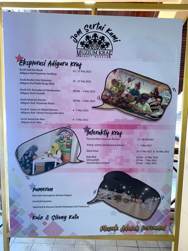 Networking Trip Tourism Malaysia to "Hari Kraf Kebangsaan 2022"