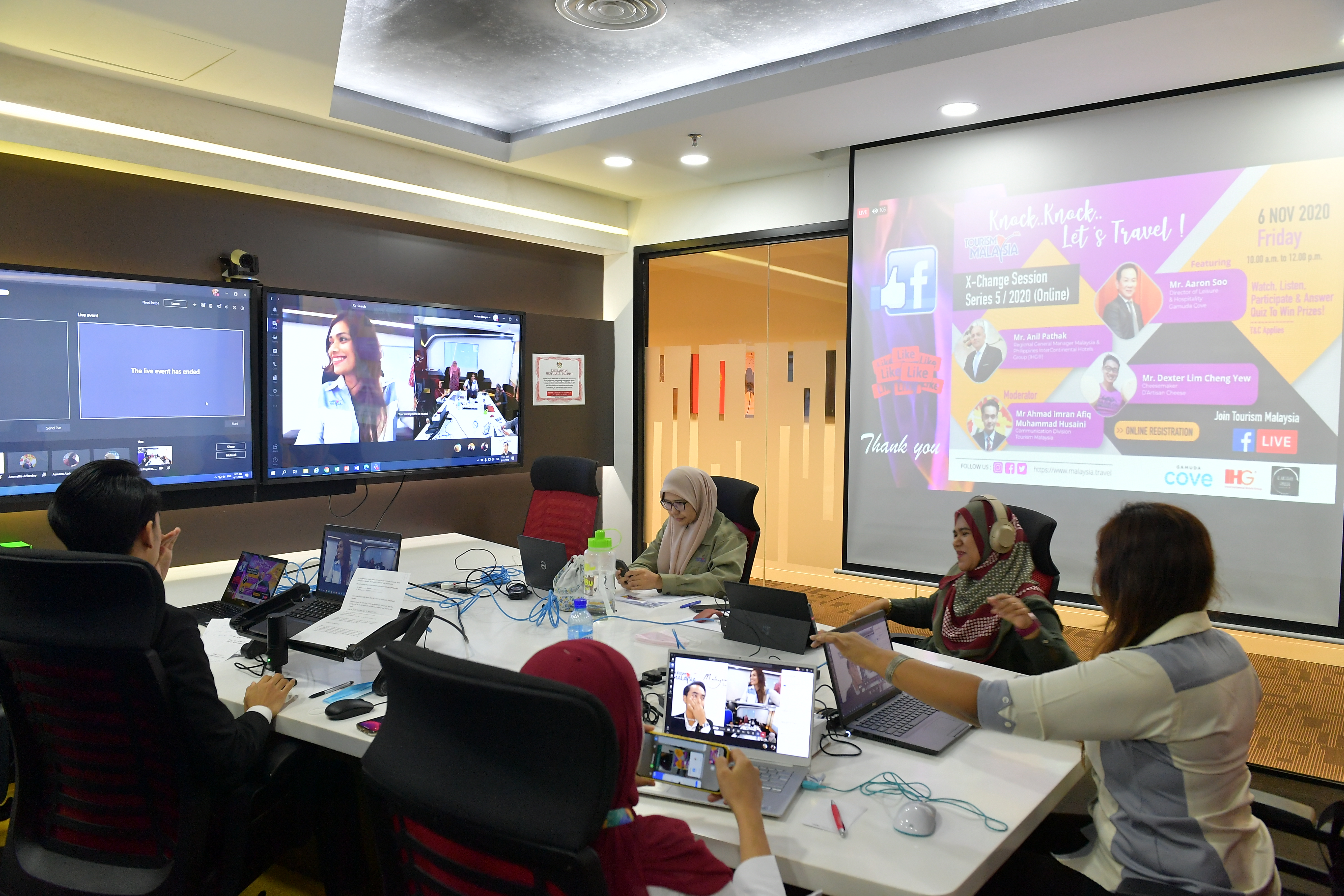 X-Change Session Series 5/2020 (Online) Knock-Knock Let's Travel..... Gamuda Cove, Intercontinental Hotels Group & D' Artisan Cheese.