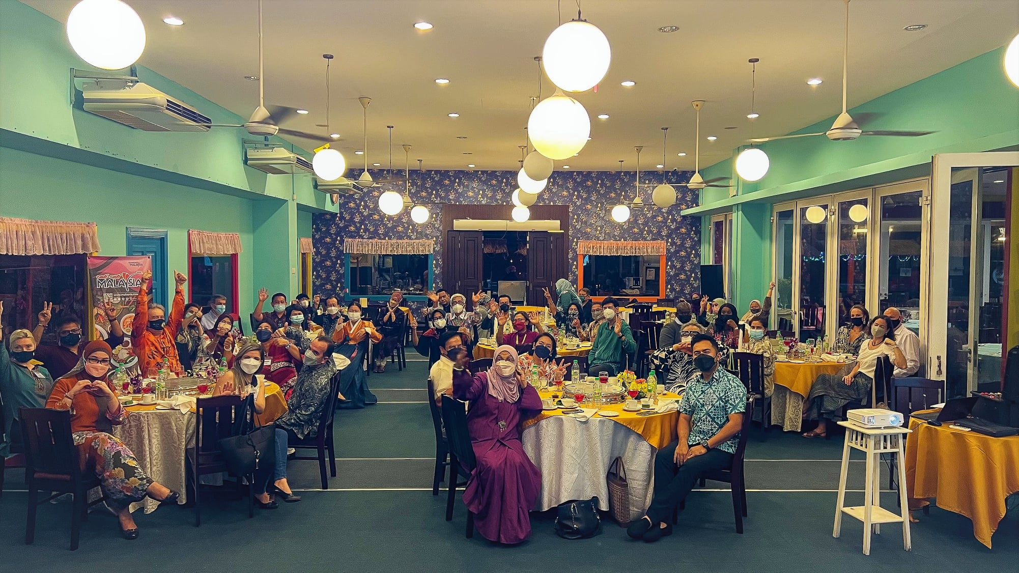 Gastrodiplomacy with Tourism Ambassador Dato’ Chef Ismail at Rebung Restaurant. 15 - 28 February 2022