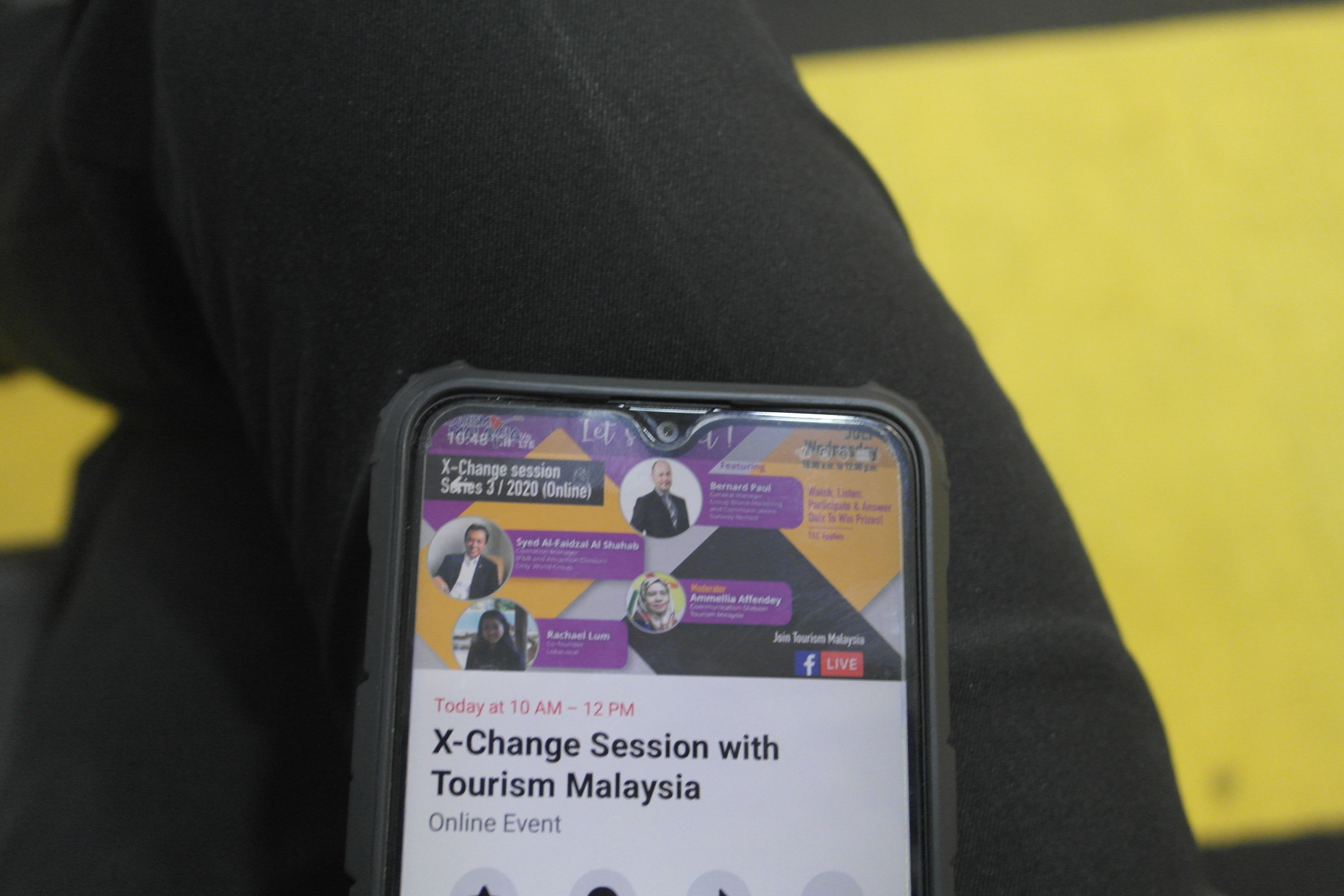 X-Change Session Series 3/2020 (Online) Knock..Knock.. Let's Travel!! Sunway Bhd, Only World Group and LocaLocal Sdn Bhd.