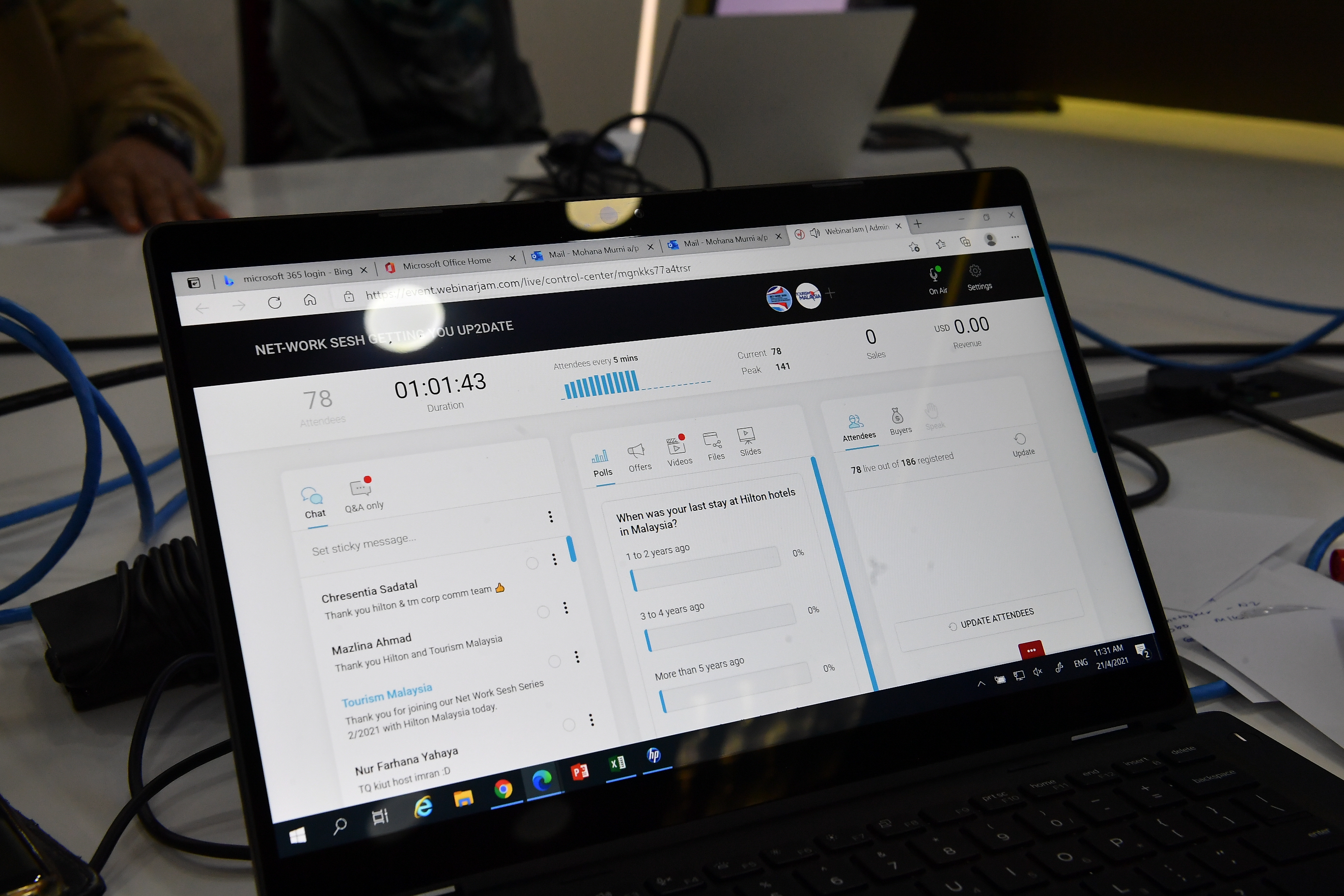 Net-Work Sesh: Getting you Up2Date! Siri 2/2021 with Hilton Malaysia
