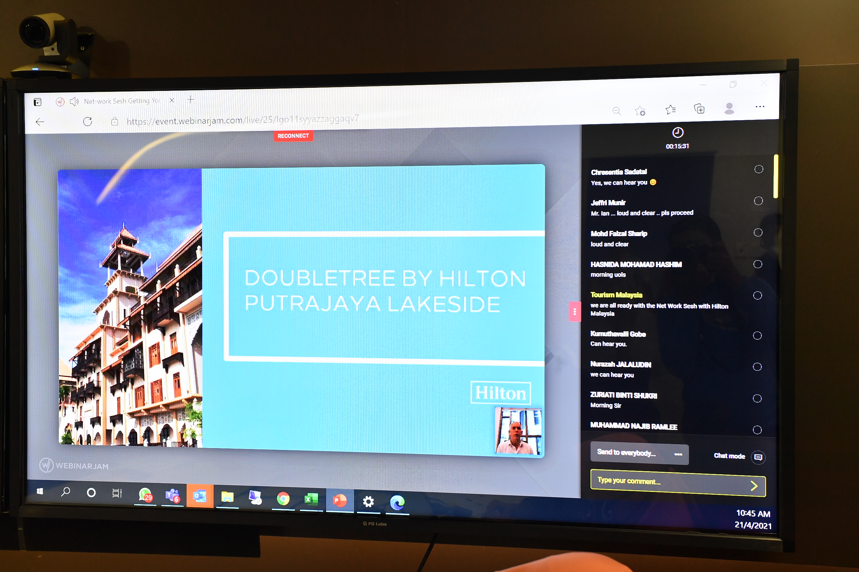 Net-Work Sesh: Getting you Up2Date! Siri 2/2021 with Hilton Malaysia