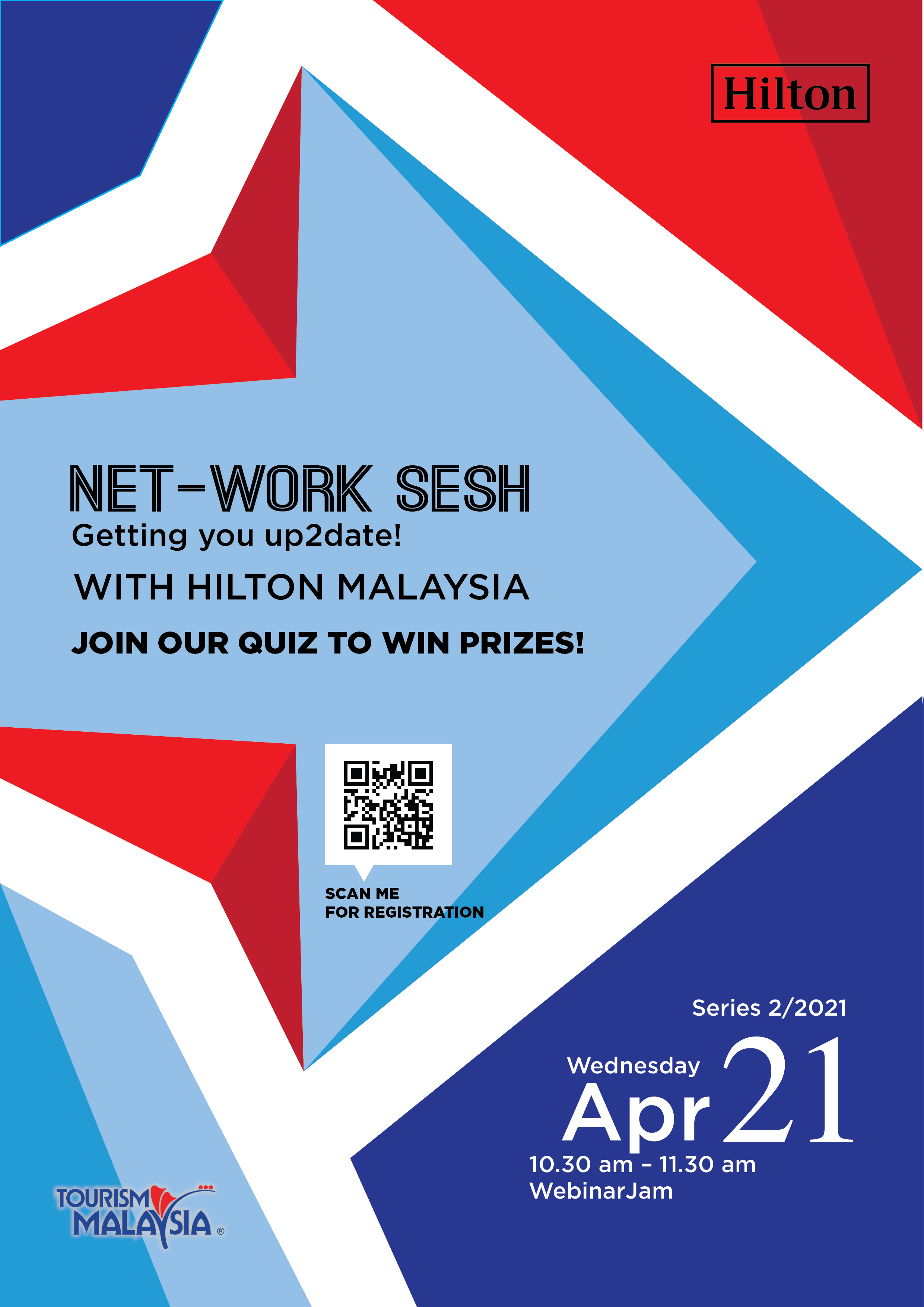 Net-Work Sesh: Getting you Up2Date! Siri 2/2021 with Hilton Malaysia