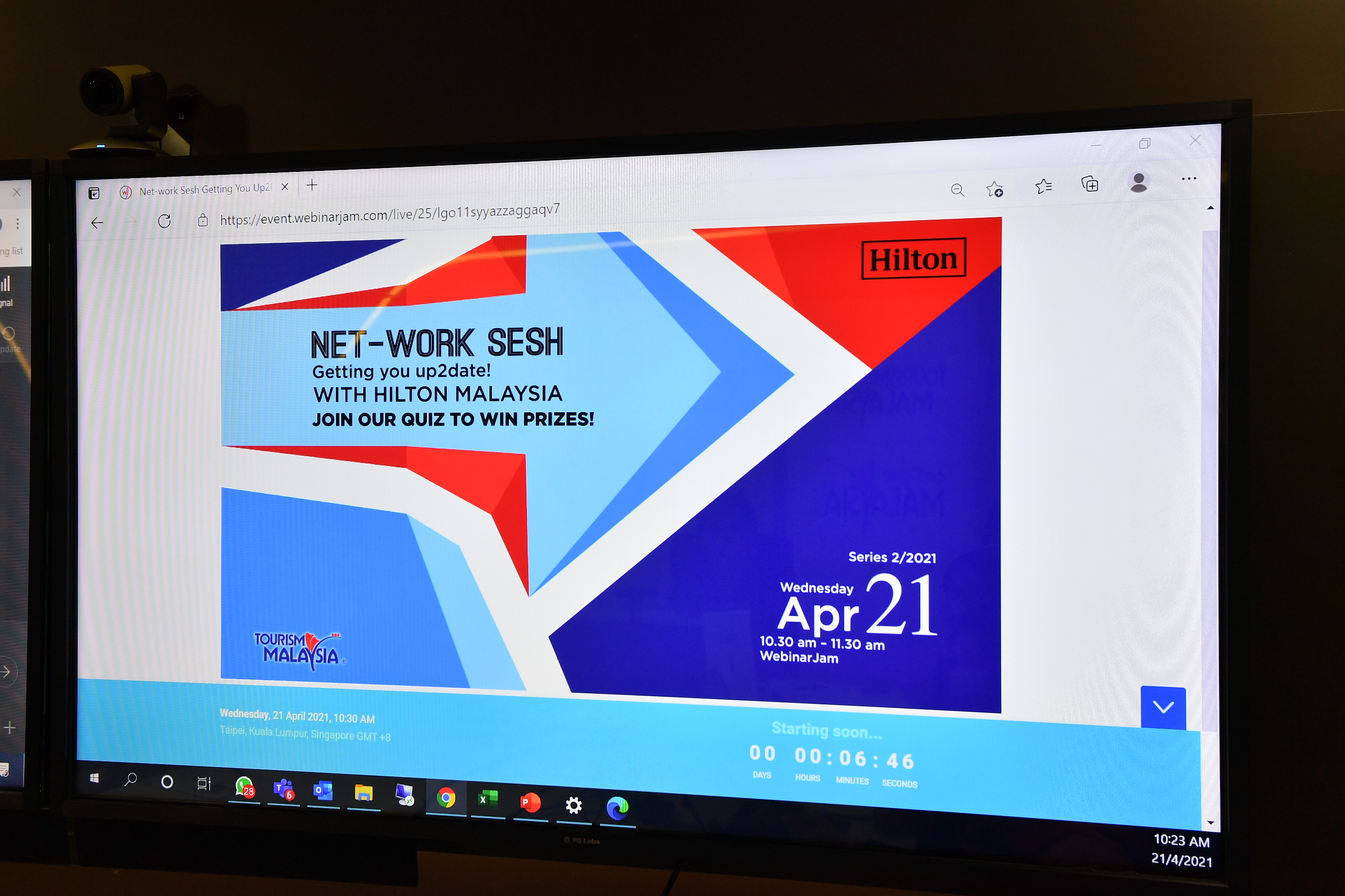 Net-Work Sesh: Getting you Up2Date! Siri 2/2021 with Hilton Malaysia
