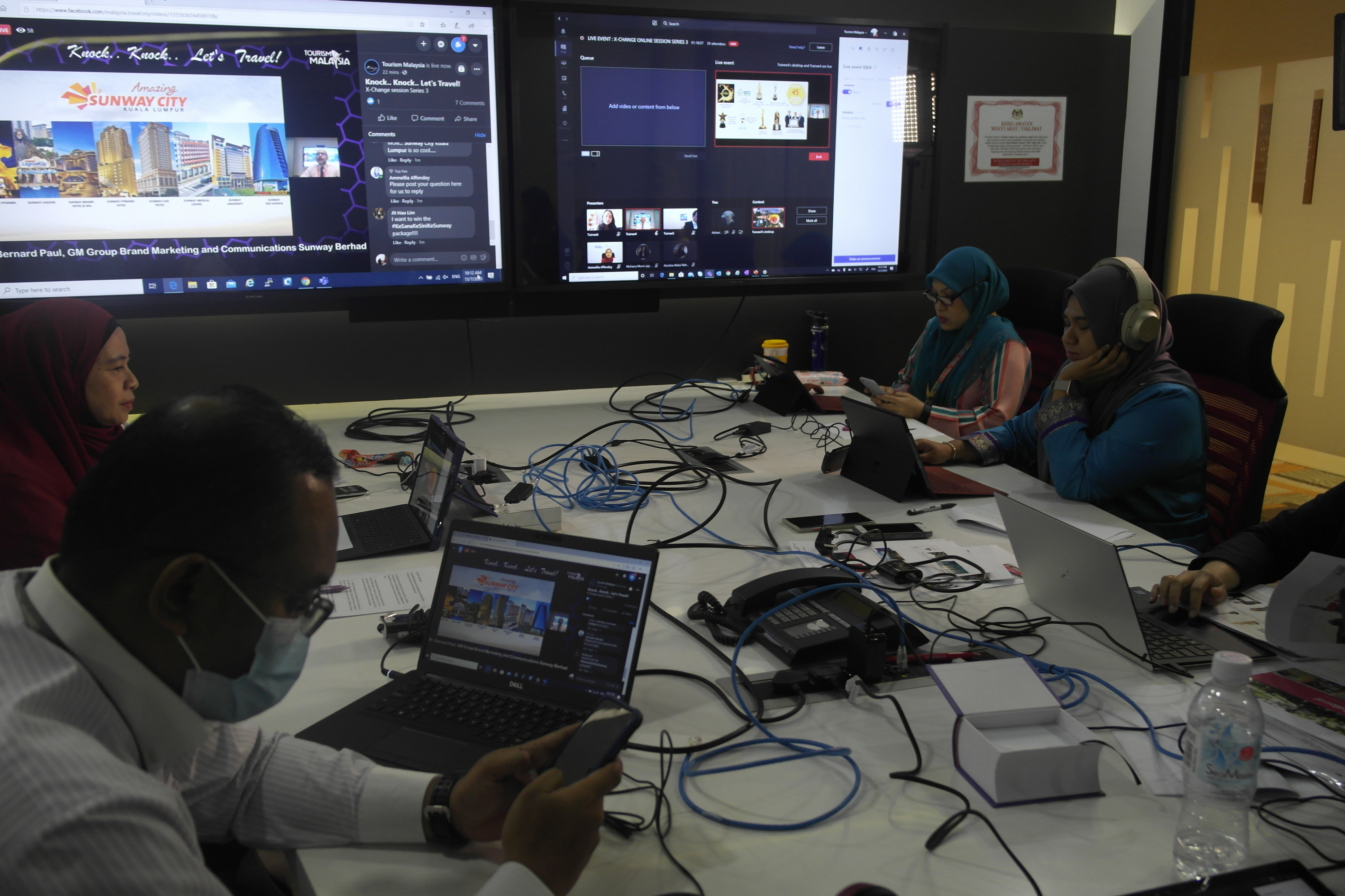 X-Change Session Series 3/2020 (Online) Knock..Knock.. Let's Travel!! Sunway Bhd, Only World Group and LocaLocal Sdn Bhd.