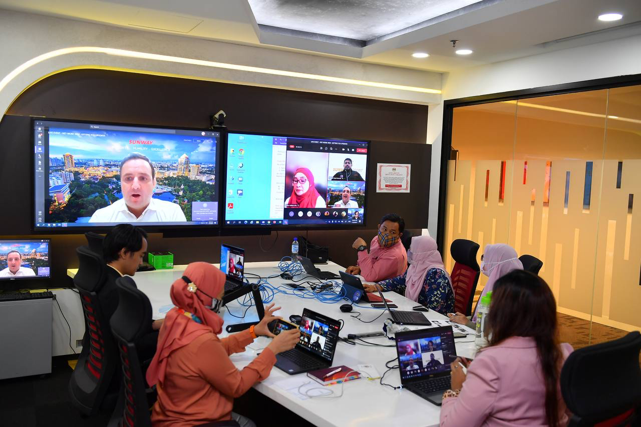 NET-WORK SESH Getting you up2date!  with Sunway City, Kuala Lumpur.