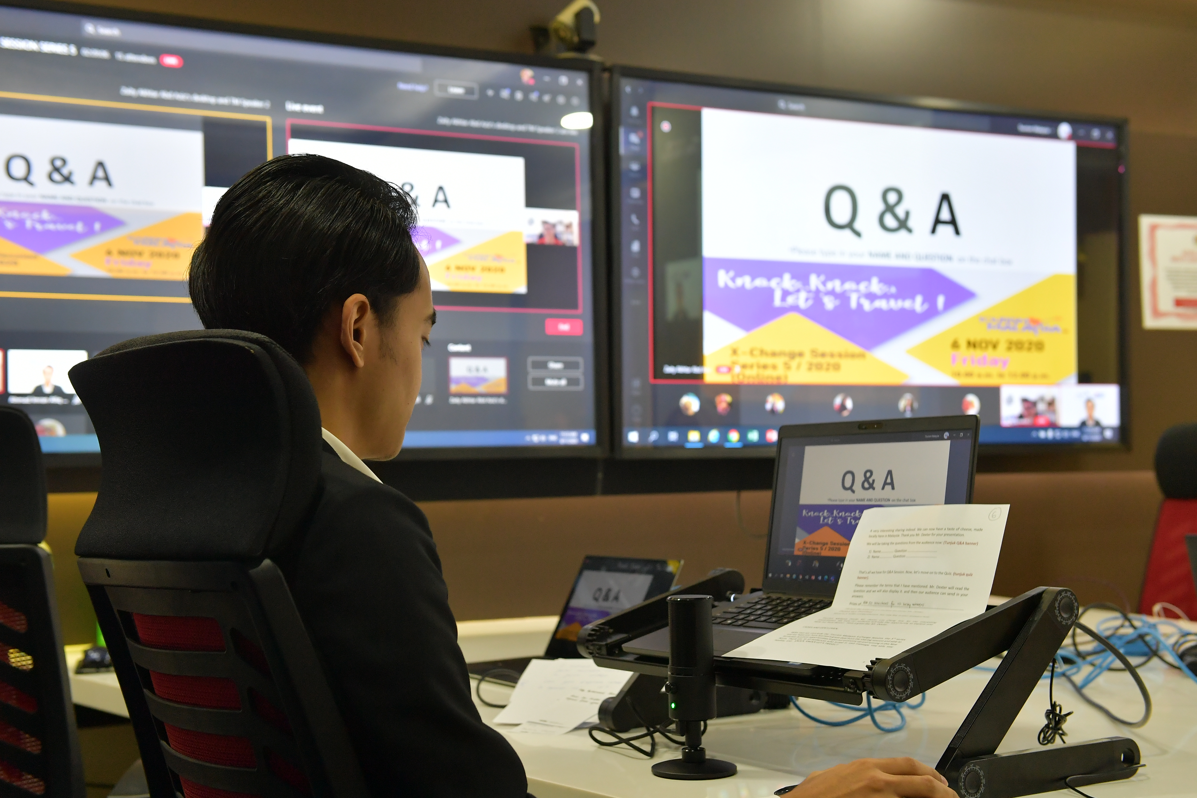 X-Change Session Series 5/2020 (Online) Knock-Knock Let's Travel..... Gamuda Cove, Intercontinental Hotels Group & D' Artisan Cheese.