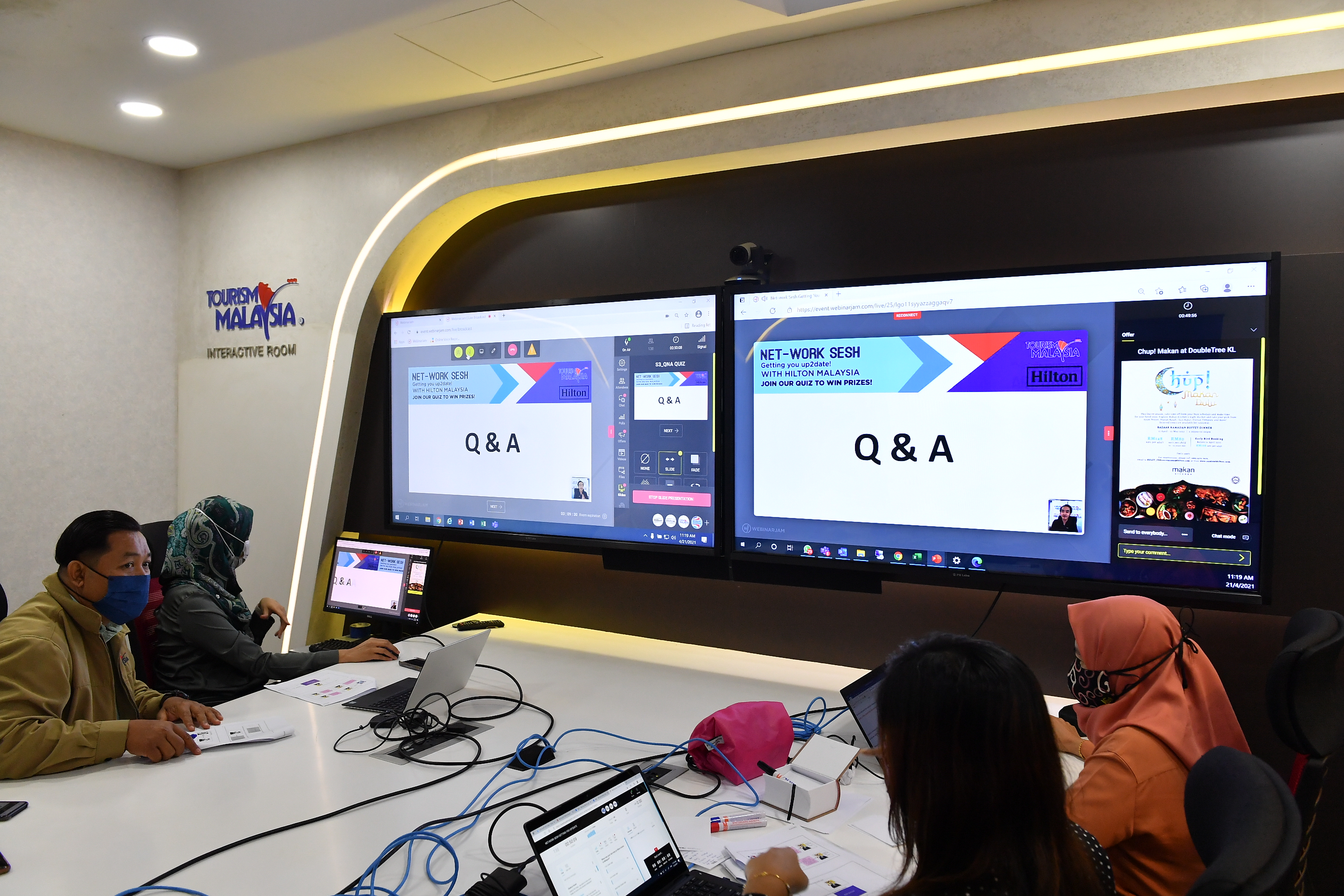 Net-Work Sesh: Getting you Up2Date! Siri 2/2021 with Hilton Malaysia