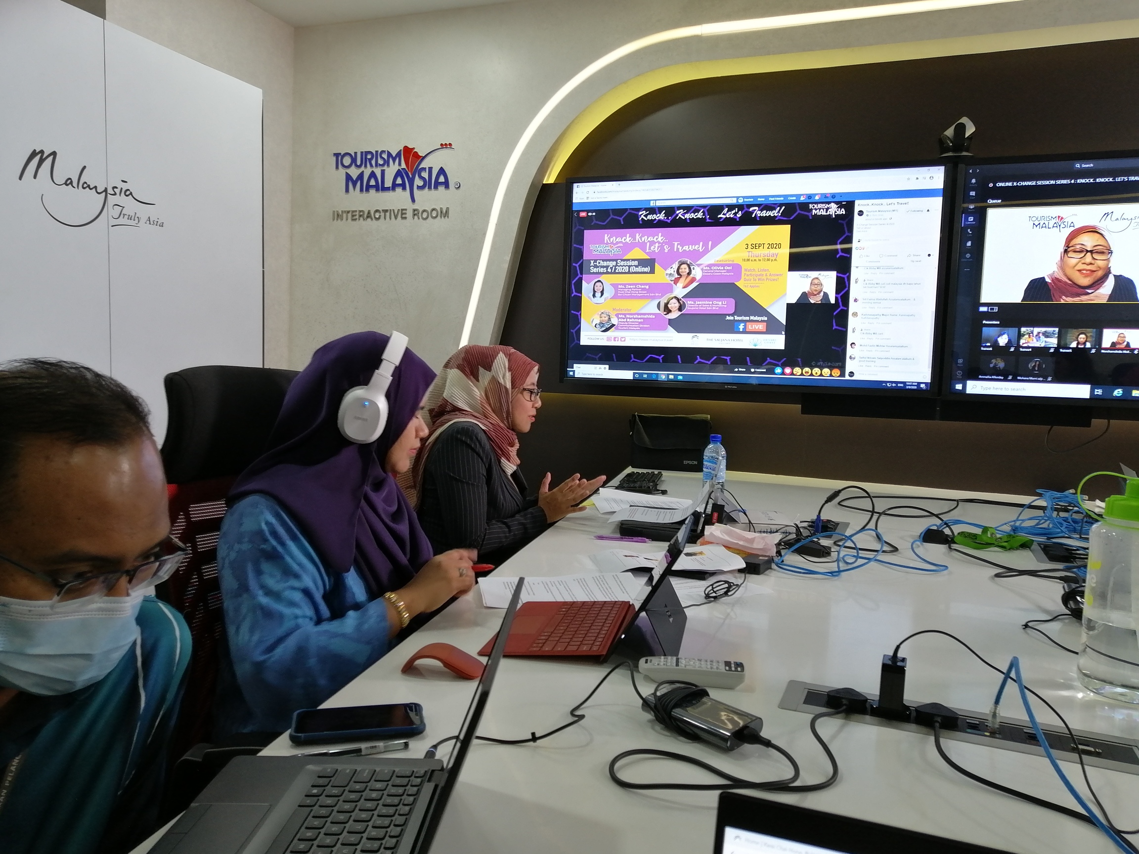 X Change Session Series 4/2020 (Online) Knock..Knock.. Let's Travel !!! Desaru Coast Malaysia, Kwai Chai Hong Street, KL and Saujana Hotel Sdn Bhd