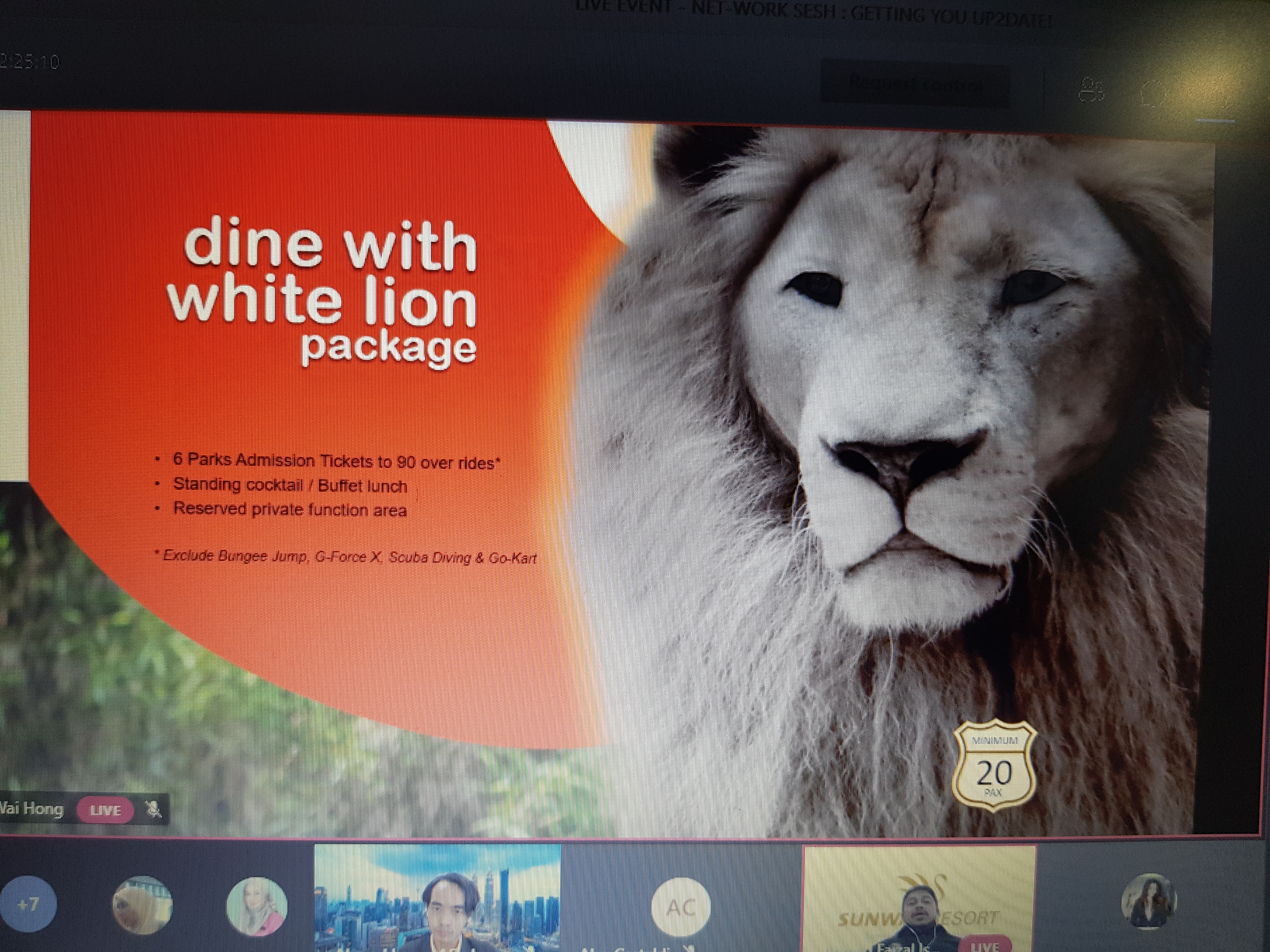 NET-WORK SESH Getting you up2date!  with Sunway City, Kuala Lumpur.